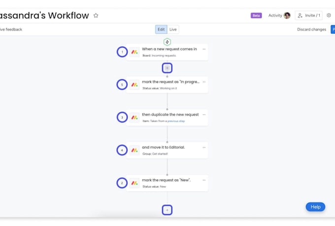 setup monday CRM, project management boards and workflow automation
